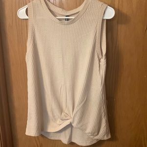 Iwollence tank polyester and spandex